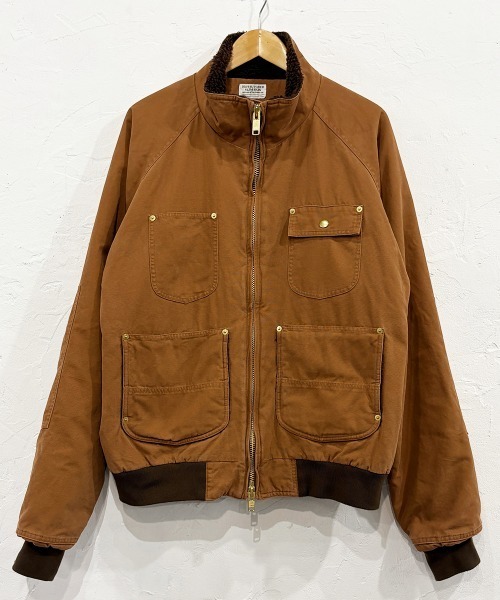 DIET BUTCHER SLIM SKIN（ダイエットブッチャースリムスキン）の「DIET BUTCHER SLIM SKIN / Lite Duck “CITADEL” / ダイエットブッチャースリムスキン（ブルゾン・メンズ・ナチュラル/インディゴブルー/ブラウン・FREE）」の2枚目の写真
