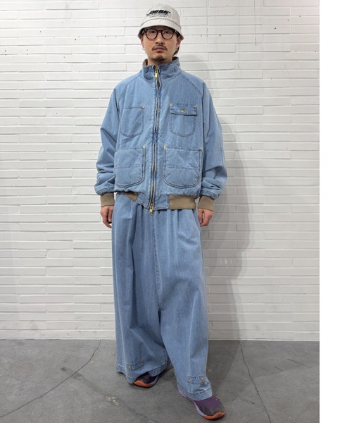 DIET BUTCHER SLIM SKIN（ダイエットブッチャースリムスキン）の「DIET BUTCHER SLIM SKIN / Lite Duck “CITADEL” / ダイエットブッチャースリムスキン（ブルゾン・メンズ・ナチュラル/インディゴブルー/ブラウン・FREE）」の18枚目の写真