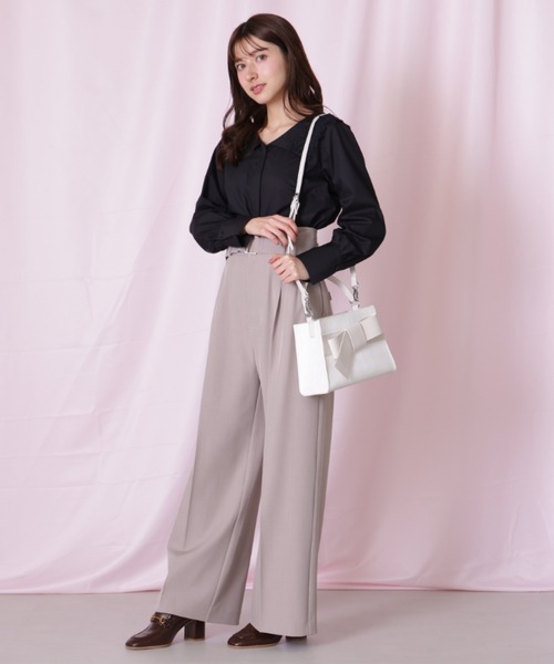 JILL by JILL STUART（ジルバイジルスチュアート）の「＜リボンシリーズ＞ワンハンドルバッグ（ショルダーバッグ・レディース・ホワイト系その他/イエロー/ブラック系その他/グレー/ホワイト・FREE）」の15枚目の写真