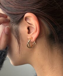 GOLDY | 〈GOLDY/ゴールディ〉ツイストフープイヤリング(イヤリング)