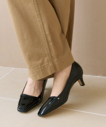 LE TALON | 5cmスクエアローファーパンプス(パンプス)