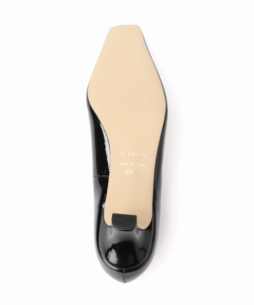 LE TALON（ルタロン）の「5cmスクエアローファーパンプス（パンプス・レディース・ブラックミックス/アイボリー・25cm/24.5cm/24cm/23.5cm/23cm/22.5cm/22cm）」の19枚目の写真