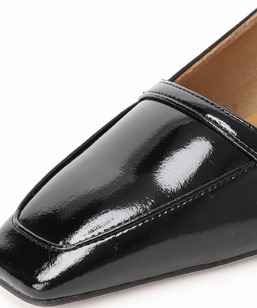 LE TALON（ルタロン）の「5cmスクエアローファーパンプス（パンプス・レディース・ブラックミックス/アイボリー・25cm/24.5cm/24cm/23.5cm/23cm/22.5cm/22cm）」の21枚目の写真