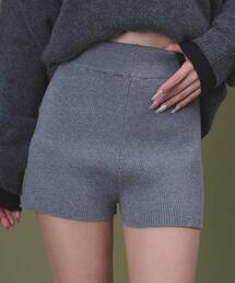 dispark | DISPARK/【26年春夏新作】リブニットショートパンツ(スラックス)