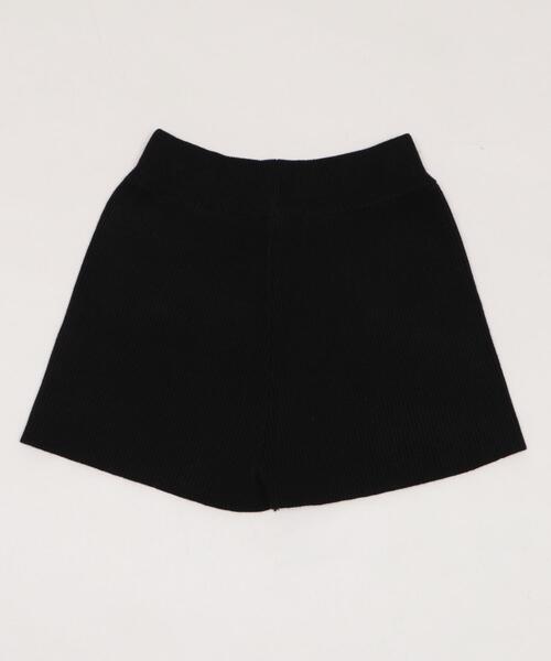 dispark（ディスパーク）の「DISPARK/【26年春夏新作】リブニットショートパンツ（スラックス・レディース・ブラック/杢グレー・FREE）」の13枚目の写真
