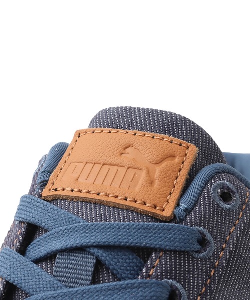 PUMA(プーマ)の「PUMA SPEEDCAT ATMOS PINK DENIM / プーマ スピードキャット アトモスピンク デニム【SP】(スニーカー・レディース・ダークインディゴブルー・23.0cm/23.5cm/24.0cm/24.5cm/25.0cm/26.0cm/26.5cm/27.0cm/27.5cm/28.0cm/29.0cm/22.5cm/28.5cm/25.5cm)」の5枚目の写真