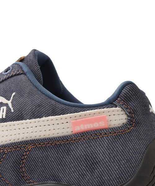 PUMA(プーマ)の「PUMA SPEEDCAT ATMOS PINK DENIM / プーマ スピードキャット アトモスピンク デニム【SP】(スニーカー・レディース・ダークインディゴブルー・23.0cm/23.5cm/24.0cm/24.5cm/25.0cm/26.0cm/26.5cm/27.0cm/27.5cm/28.0cm/29.0cm/22.5cm/28.5cm/25.5cm)」の6枚目の写真