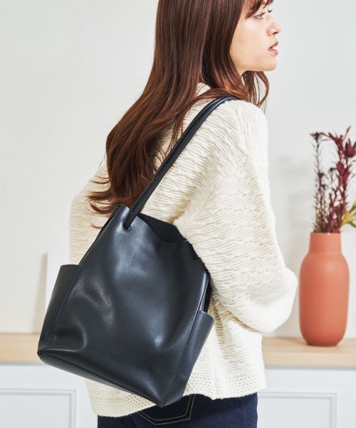 MISCH MASCH（ミッシュマッシュ）の「一部店舗限定 サイドポケットトートバッグ（トートバッグ・レディース・ブラック・ﾌﾘ-）」の6枚目の写真