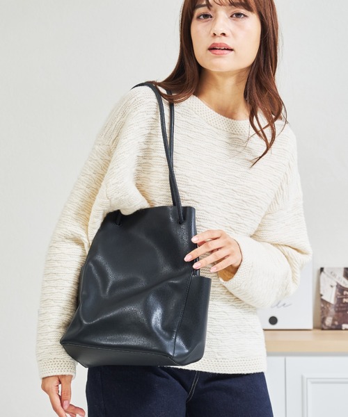 MISCH MASCH（ミッシュマッシュ）の「一部店舗限定 サイドポケットトートバッグ（トートバッグ・レディース・ブラック・ﾌﾘ-）」の8枚目の写真