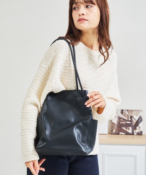 MISCH MASCH（ミッシュマッシュ）の「一部店舗限定 サイドポケットトートバッグ（トートバッグ・レディース・ブラック・ﾌﾘ-）」の9枚目の写真