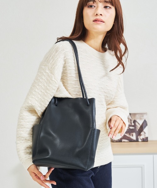 MISCH MASCH（ミッシュマッシュ）の「一部店舗限定 サイドポケットトートバッグ（トートバッグ・レディース・ブラック・ﾌﾘ-）」の10枚目の写真