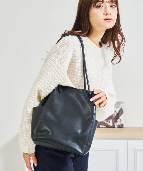 MISCH MASCH（ミッシュマッシュ）の「一部店舗限定 サイドポケットトートバッグ（トートバッグ・レディース・ブラック・ﾌﾘ-）」の11枚目の写真