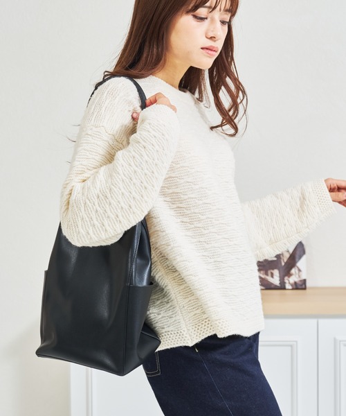 MISCH MASCH（ミッシュマッシュ）の「一部店舗限定 サイドポケットトートバッグ（トートバッグ・レディース・ブラック・ﾌﾘ-）」の12枚目の写真