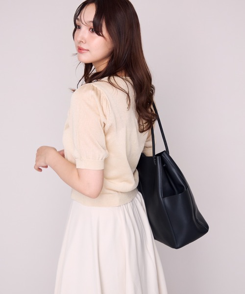 MISCH MASCH（ミッシュマッシュ）の「一部店舗限定 サイドポケットトートバッグ（トートバッグ・レディース・ブラック・ﾌﾘ-）」の17枚目の写真