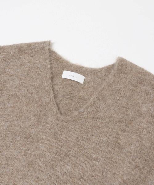 かぐれ（カグレ）の「アルパカワイドニットベスト（ベスト・レディース・グレー・FREE）」の3枚目の写真