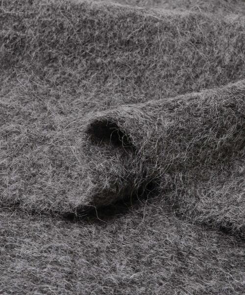 かぐれ（カグレ）の「アルパカワイドニットベスト（ベスト・レディース・グレー・FREE）」の18枚目の写真