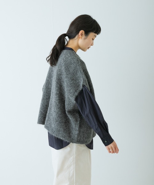 かぐれ（カグレ）の「アルパカワイドニットベスト（ベスト）」 - WEAR