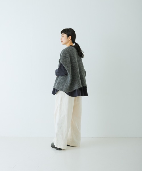 かぐれ（カグレ）の「アルパカワイドニットベスト（ベスト）」 - WEAR
