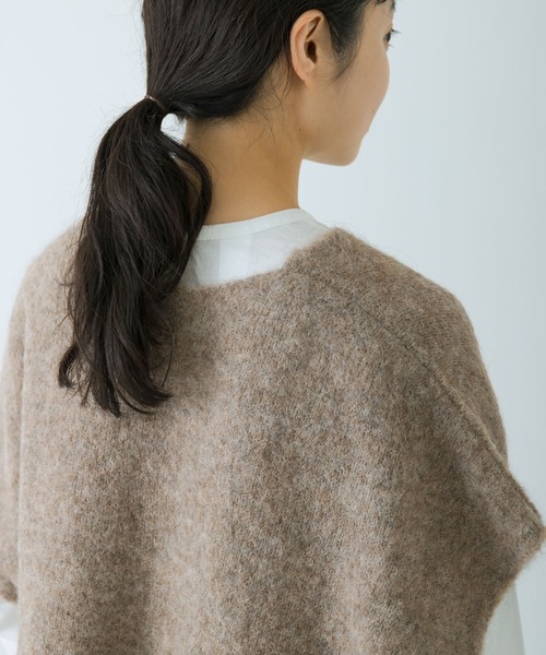 かぐれ（カグレ）の「アルパカワイドニットベスト（ベスト）」 - WEAR