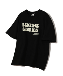 SLEEPYSLIP（スリーピースリップ）の「BEDTIME STORIES BLACK T-SHIRT（Tシャツ/カットソー）」