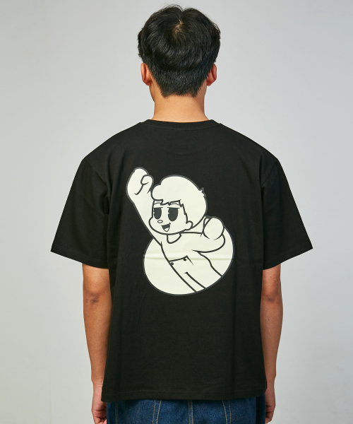 SLEEPYSLIP(スリーピースリップ)の「BEDTIME STORIES BLACK T-SHIRT(Tシャツ/カットソー・レディース・その他・LARGE/MEDIUM/X-LARGE)」の4枚目の写真