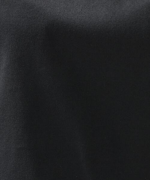 INDIVI(インディヴィ)の「【洗える】きれいめラウンドテールロンT(Tシャツ/カットソー・レディース・ブラック/オフホワイト・13/05/38/34/15 /03/19)」の11枚目の写真