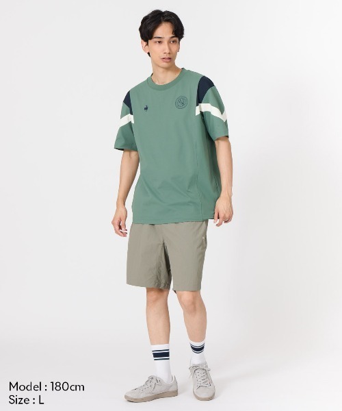 le coq sportif（ルコックスポルティフ）の「【はっ水】ハーフパンツ（その他パンツ・メンズ・ブラック・S）」の12枚目の写真