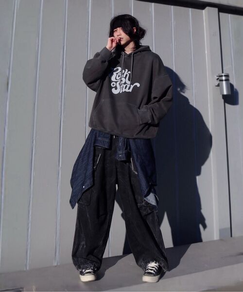 THE MILE（ザマイル）の「ロックステイ スウェットフード [オートミール]（パーカー・メンズ・その他・S/M/L/XL）」の14枚目の写真