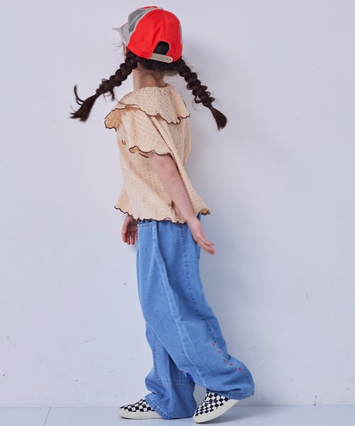 MARKEY'S（マーキーズ）の「Sweet denim（デニムパンツ・キッズ・ライトブルー・140/130/120/110/100/90/150）」の6枚目の写真