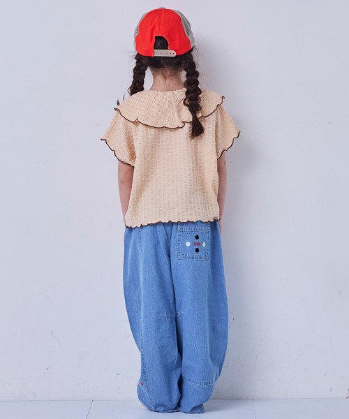 MARKEY'S（マーキーズ）の「Sweet denim（デニムパンツ・キッズ・ライトブルー・140/130/120/110/100/90/150）」の7枚目の写真