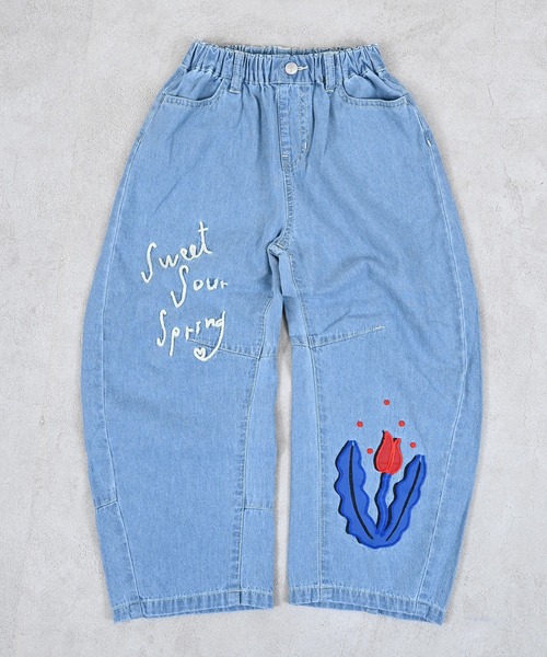 MARKEY'S（マーキーズ）の「Sweet denim（デニムパンツ・キッズ・ライトブルー・140/130/120/110/100/90/150）」の20枚目の写真