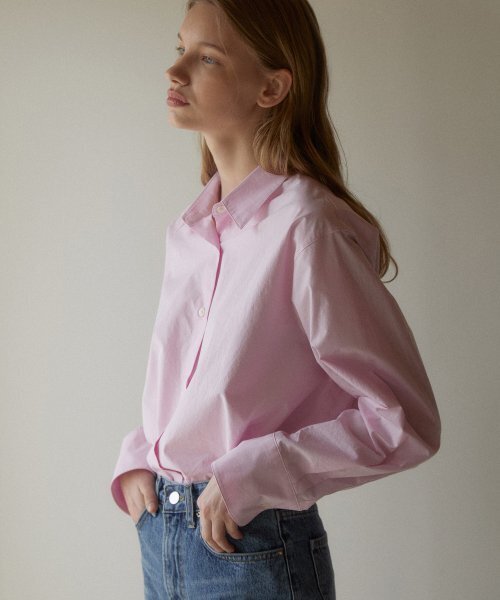 LARGO(ラルゴ)の「loose fit shirt (pink)(シャツ/ブラウス・レディース・その他・FREE)」の1枚目の写真