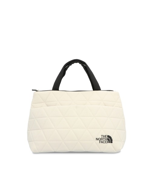 THE NORTH FACE（ザノースフェイス）の「THE NORTH FACE Geoface Box Tote ザ ノースフェイス ジオフェイスボックストート（トートバッグ・メンズ・ブラック/アイボリー・FREE）」の2枚目の写真