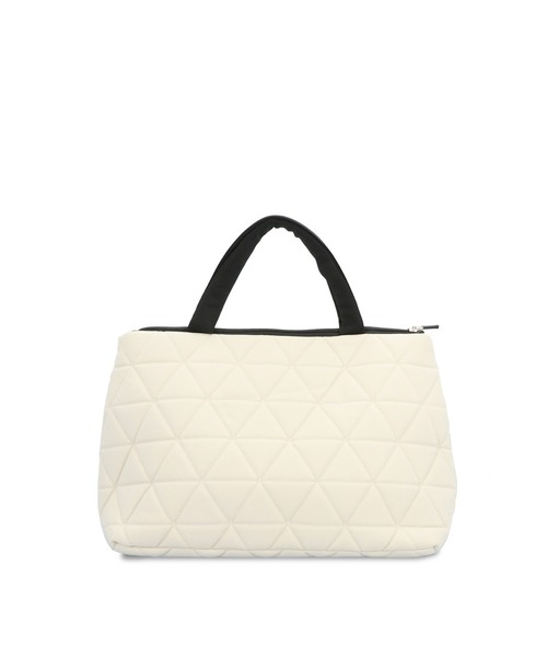 THE NORTH FACE（ザノースフェイス）の「THE NORTH FACE Geoface Box Tote ザ ノースフェイス ジオフェイスボックストート（トートバッグ・メンズ・ブラック/アイボリー・FREE）」の9枚目の写真