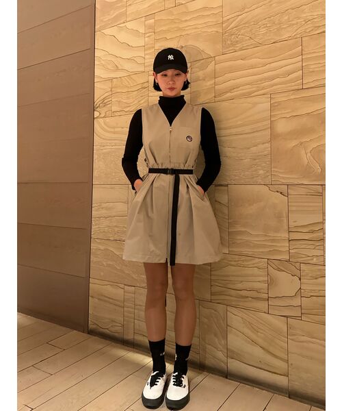 MACKY(マッキー)の「ロングネックレイヤーティーシャツホワイト(Tシャツ/カットソー・レディース・その他・2/1)」の8枚目の写真