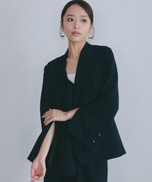 AJUGA.（アジュガ）の「2WAYスリーブ イージーノーカラージャケット【セレモニー オケージョン】（ノーカラージャケット）」
