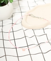 Meing（ミーイング）の「Meing カラー ビーズ ネックレス サイズ調整可能 アジャスターチェーン 男女兼用（ネックレス）」