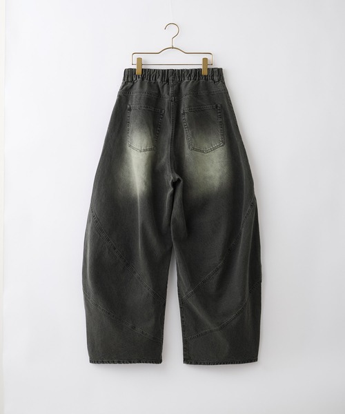 cussil(クシル)の「【cussil/クシル】【12oz】スパイラルシームカーブデニムパンツ(デニムパンツ・メンズ・ブラウン/グレー・L/M/S)」の20枚目の写真