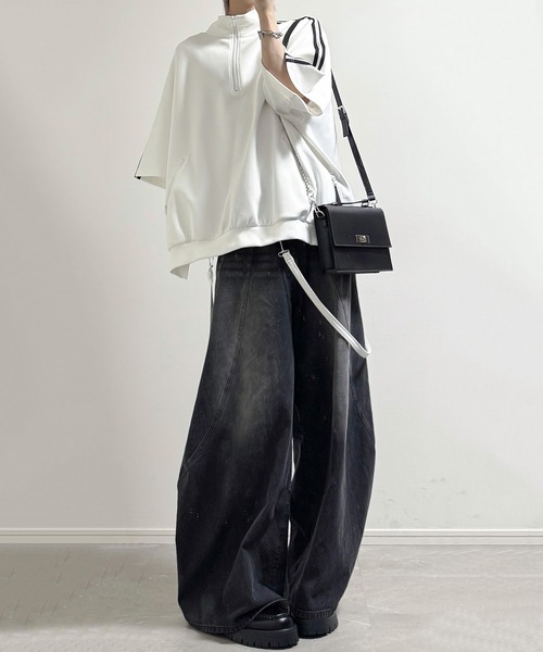 cussil(クシル)の「【cussil/クシル】【12oz】スパイラルシームカーブデニムパンツ(デニムパンツ・メンズ・ブラウン/グレー/ブラック/グレー系・L/M/S)」の15枚目の写真