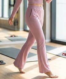 BILLABONG（ビラボン）の「【BILLABONG/ビラボン】 FLAR LEGGINGS LONG PANTS/フレア　レギパン(レギンスパンツ)　ロゴ刺繍（スウェットパンツ）」