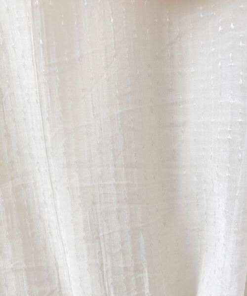 MAJESTIC LEGON(マジェスティックレゴン)の「エアリーラッフルフリルミニワンピース(ワンピース・レディース・ブラック/アイボリー/ホワイト系その他2・MEDIUM)」の5枚目の写真