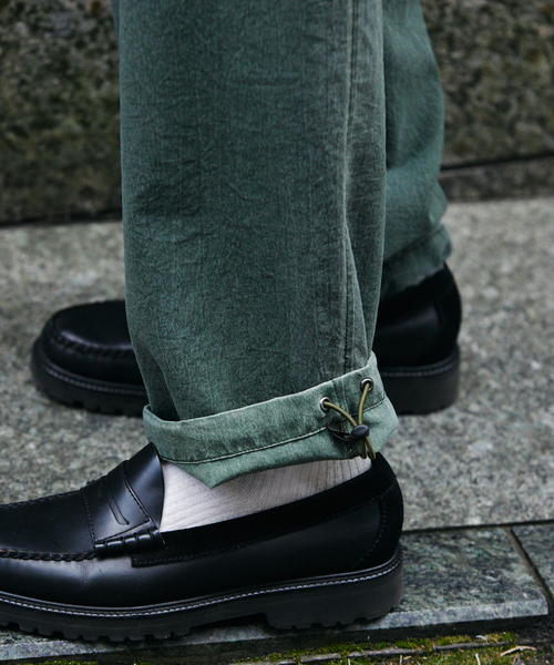JOURNAL STANDARD(ジャーナルスタンダード)の「リランチェ ピグメント オーバー パンツ(スラックス・メンズ・ブラック/カーキ/グレー/ブラウン・SMALL/MEDIUM/LARGE)」の19枚目の写真