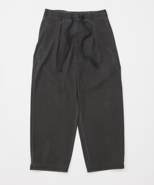 JOURNAL STANDARD（ジャーナルスタンダード）の「リランチェ ピグメント オーバー パンツ（スラックス・メンズ・ブラック/カーキ/グレー/ブラウン・SMALL/MEDIUM/LARGE）」の20枚目の写真