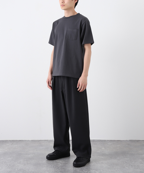JOURNAL STANDARD(ジャーナルスタンダード)の「リランチェ ピグメント オーバー パンツ(スラックス・メンズ・ブラック/カーキ/グレー/ブラウン・SMALL/MEDIUM/LARGE)」の9枚目の写真