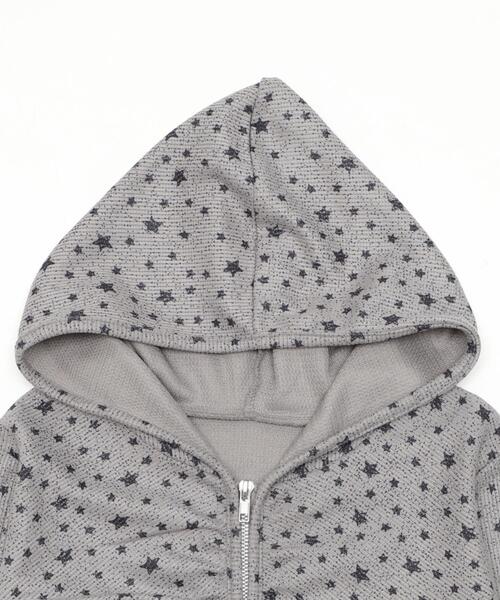 dispark（ディスパーク）の「DISPARK/【26年春新作】スターシャーリングジップパーカー（パーカー・レディース・ホワイト/チャコールグレー・FREE）」の15枚目の写真