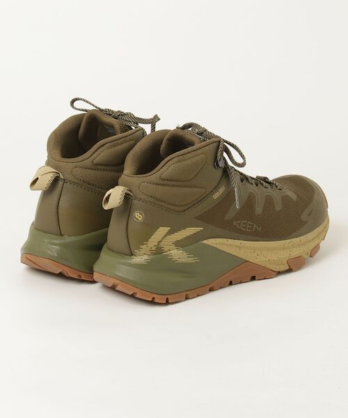 KEEN（キーン）の「TARGHEE APEX MID WP / ターギー エイペックス ミッド ウォータープルーフ / メンズ ブーツ（ブーツ・メンズ・ダークオリーブ・29cm/28cm/27.5cm/27cm/26.5cm/26cm/25.5cm/25cm）」の2枚目の写真