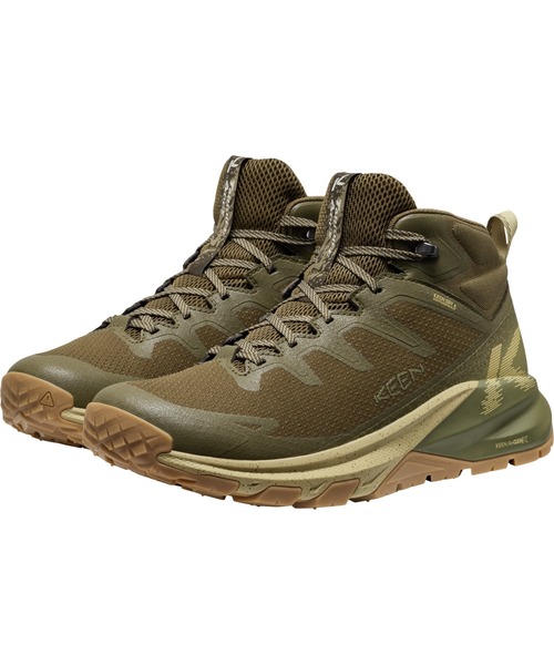 KEEN（キーン）の「TARGHEE APEX MID WP / ターギー エイペックス ミッド ウォータープルーフ / メンズ ブーツ（ブーツ・メンズ・ダークオリーブ・29cm/28cm/27.5cm/27cm/26.5cm/26cm/25.5cm/25cm）」の4枚目の写真