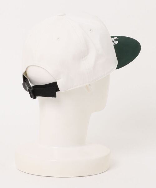 Champion(チャンピオン)の「Champion/チャンピオン ツイルストレートキャップ(キャップ・メンズ・ブラック/ネイビー/グリーン/ホワイト・57~59cm)」の5枚目の写真