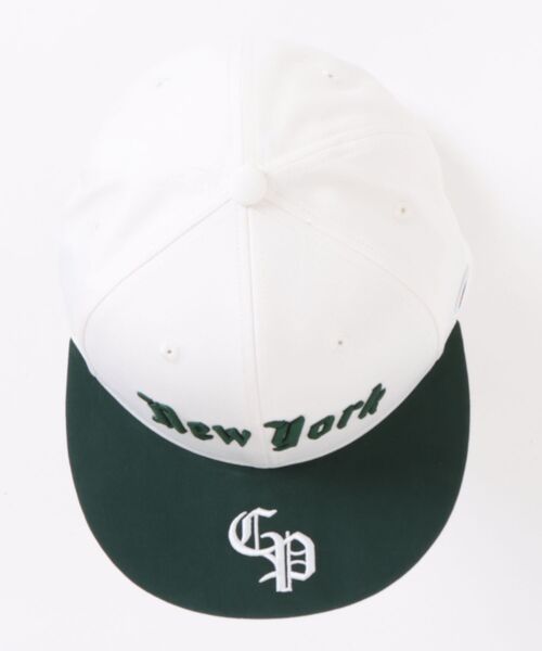 Champion(チャンピオン)の「Champion/チャンピオン ツイルストレートキャップ(キャップ・メンズ・ブラック/ネイビー/グリーン/ホワイト・57~59cm)」の6枚目の写真