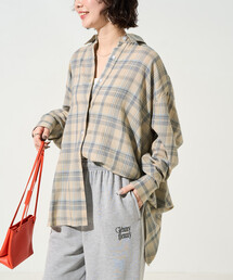 FREAK'S STORE（フリークスストア）の「限定展開　ビッグシルエット チェック ボリュームシャツ（シャツ/ブラウス）」